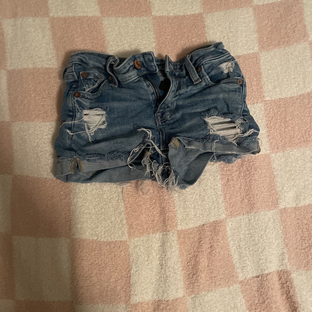 American eagle jean shorts